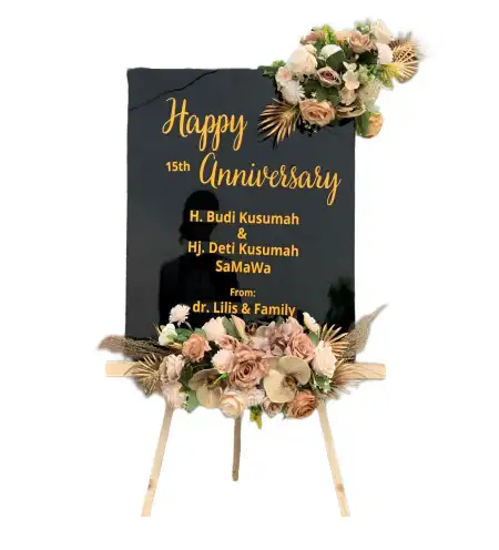 Papan Bunga Akrilik PINRANG